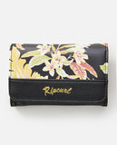 Mixed Floral Mid Wallet