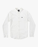 RVCA Thatll Do Stretch LS - White