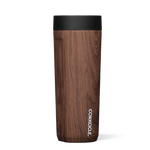 Corkcicle Commuter Cup 17oz Walnut Wood