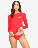 Billabong Summer High LS Rashguard Heat Wave