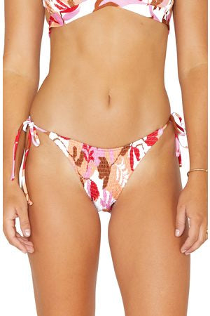 Hurley Smocked Cheeky Side Tie Bottom