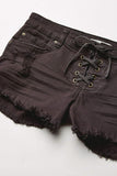 Lite Hearted Denim Shorts