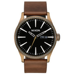 Sentry Leather Brass/Black/Brown