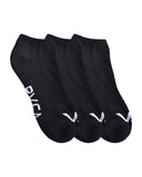 RVCA 3 pack Sport Logo Super No Show Socks