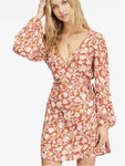 Billabong Spring Romance Tropical Floral Mini Dress