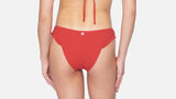 BABY RIB RUFFLE MODERATE FRENCH BIKINI BOTTOM