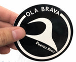 Sticker Ola Brava-Round