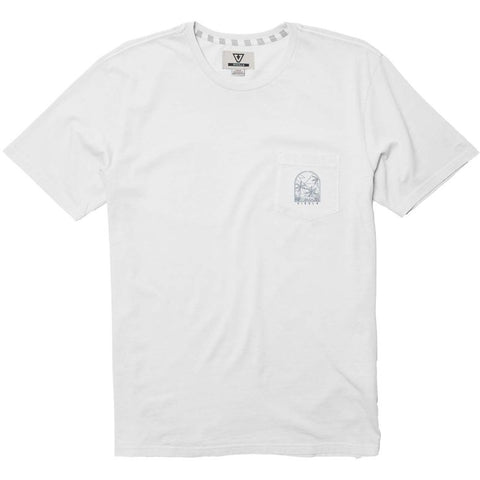 Vissla Bluffs SS PKT Tee - WHT